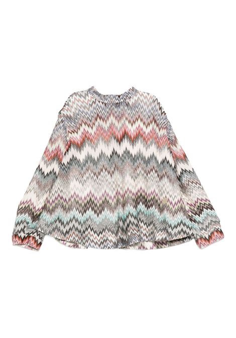 Top con motivo a zigzag MISSONI KIDS | MX5A20 Q0094999